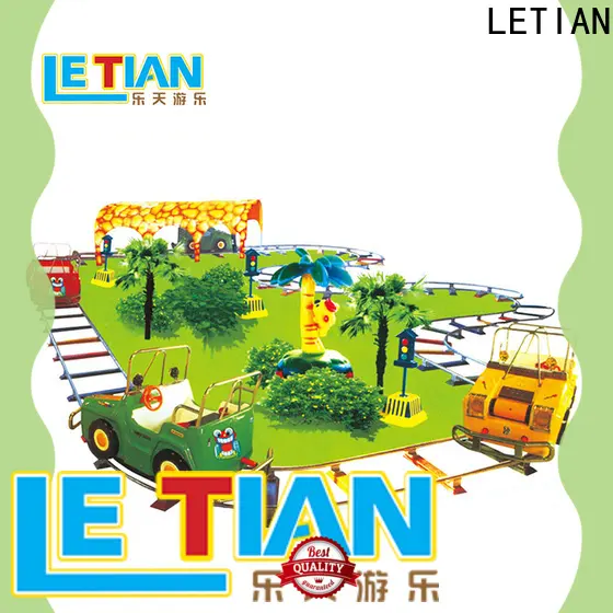 LETIAN Wholesale amusement train rides for business children's palace 1