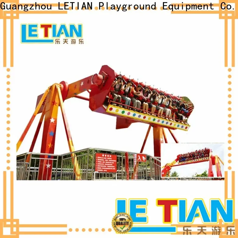 colorful extreme thrill rides made facility entertainment 1