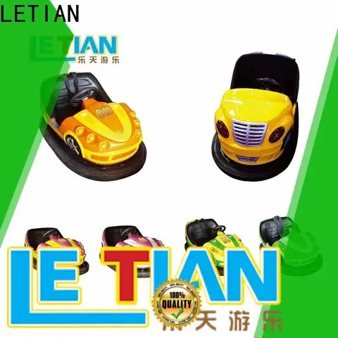 LETIAN Best bumper car racing with antenna park 1