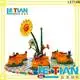 LETIAN electric spinning teacup ride facility entertainment 1