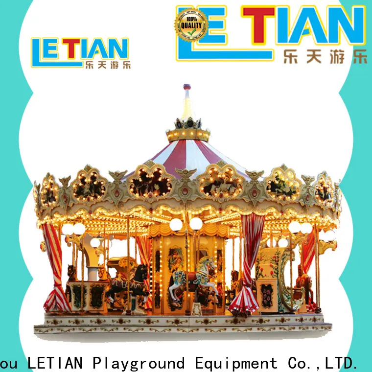 LETIAN reinforced carousel for kids supplier shopping centers 1