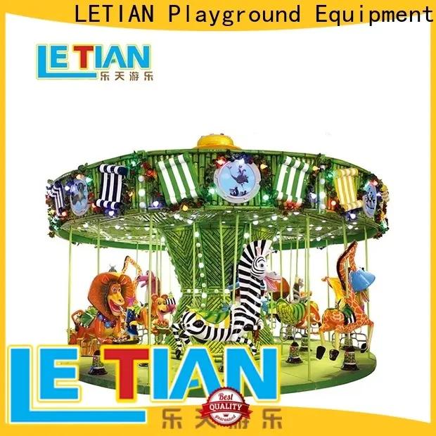 LETIAN durable carousel kids company fairground 1