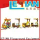 LETIAN seats park train ride park playground 1