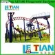 LETIAN lt7028a create your own roller coaster park for student theme park 1