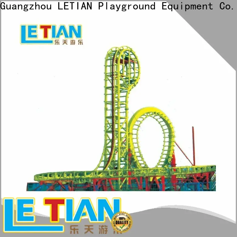 LETIAN High-quality roller coaster theme parks for children playground 1