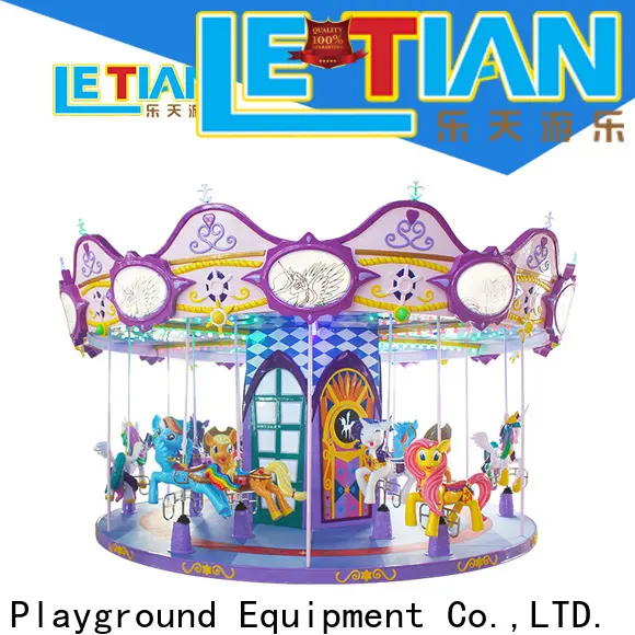 LETIAN reinforced kids carousel Supply theme park 1