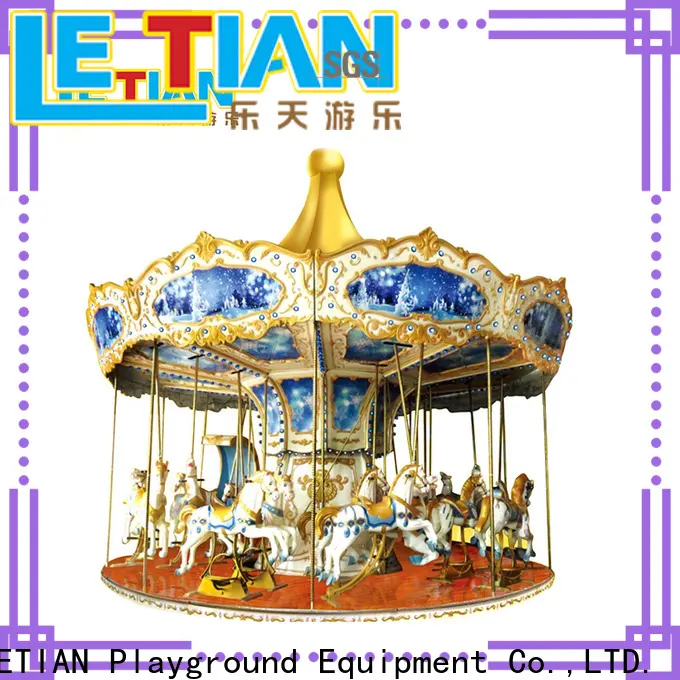 LETIAN amusement ride on carousel manufacturers carnival 1