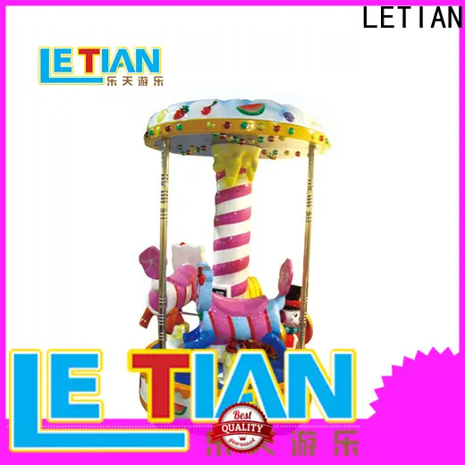 LETIAN New mini carousel ride for sale manufacturers theme park 1