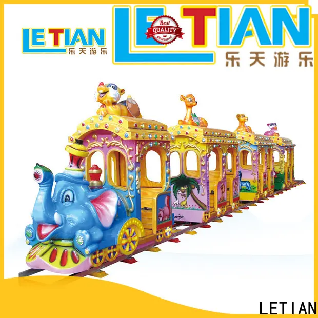 LETIAN mechanical amusement train for sale park playground 1