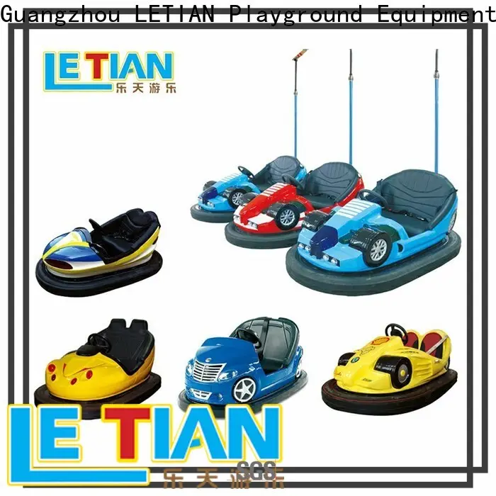 LETIAN fashionable bumper cars history for kids park 1
