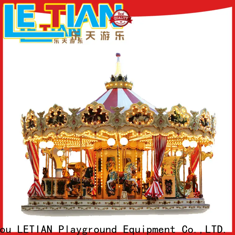 LETIAN Best amusement park rides for kids design fairground 1
