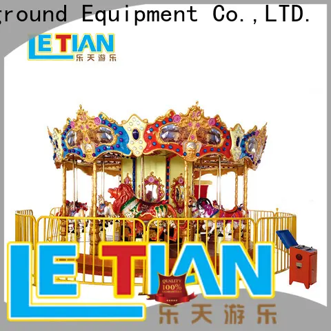 LETIAN New mini carousel ride for sale design fairground 1