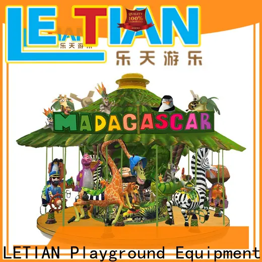 LETIAN made kids carousel design fairground 1