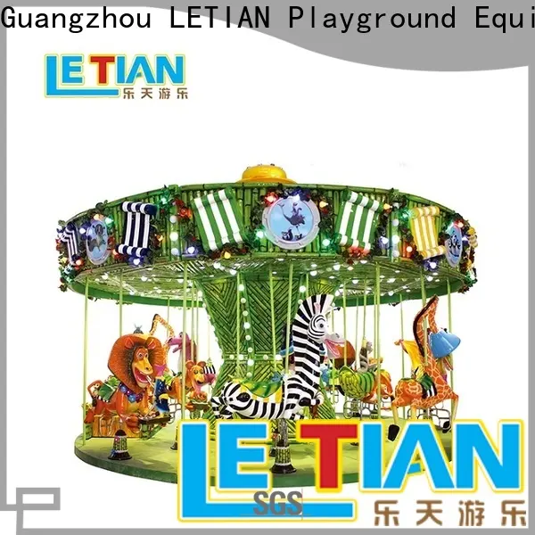 LETIAN horse small carousel for sale for kids carnival 1