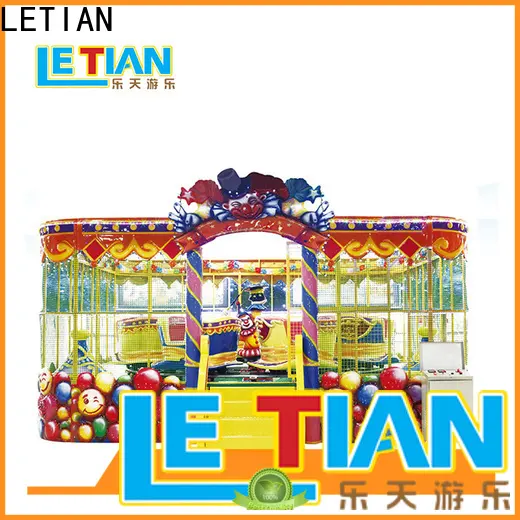 LETIAN electric park train ride for kids children's palace 1