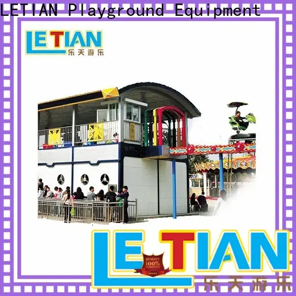 LETIAN sky build my own roller coaster games for kids playground 1