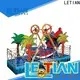 LETIAN sliding rides for kids carnival 1