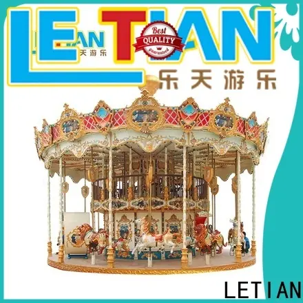 LETIAN Custom kids carousel supplier theme park 1