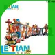 LETIAN pirate small trains for parks China park playground 1