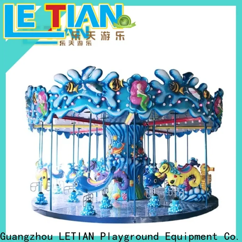 LETIAN merry childrens carousel company theme park 1
