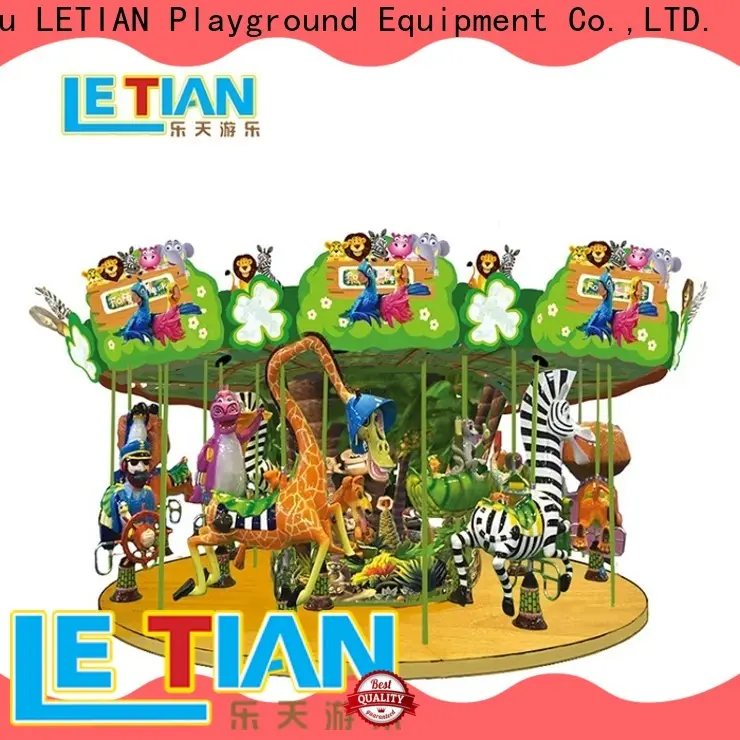 LETIAN horse mini carousel Supply carnival 1