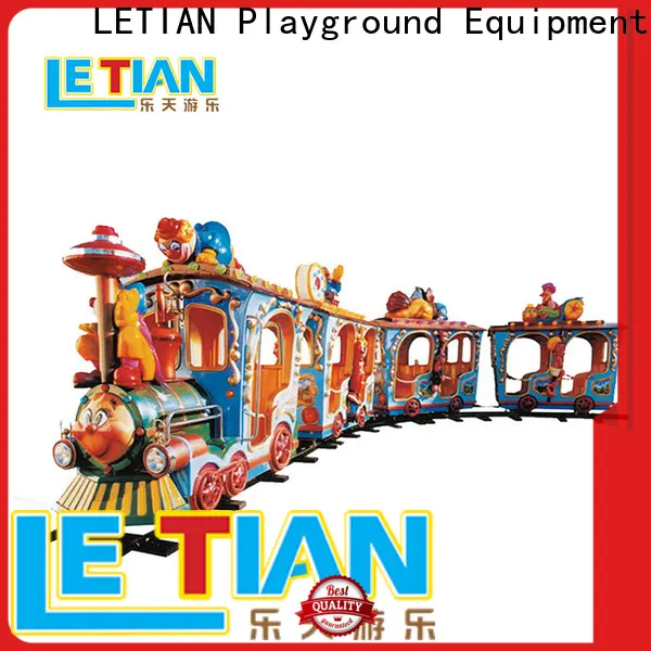 LETIAN electric carnival train ride Suppliers children's palace 1