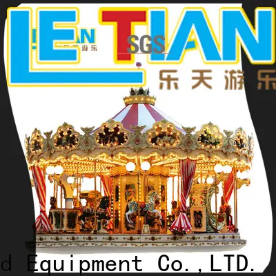 LETIAN 24 seats ride on carousel supplier shopping centers 1
