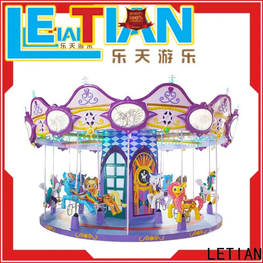 LETIAN Custom childrens carousel company theme park 1