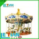 LETIAN Latest horse carousel ride theme park 1