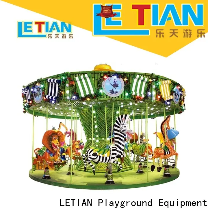 LETIAN 24 seats amusement park rides for kids design shopping centers 1