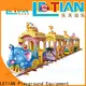 LETIAN design amusement train rides for kids park playground 1