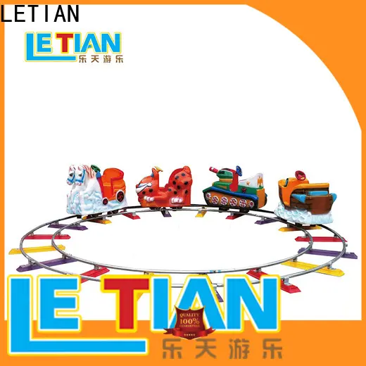 LETIAN Wholesale carnival train ride for kids children's palace 1
