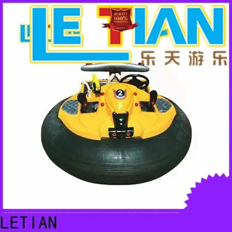 LETIAN electric bumper car ride with antenna amusement park 1