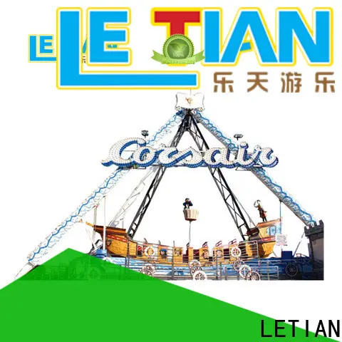 LETIAN kids pirate boat ride for kids carnival 1