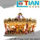 LETIAN colorful amusement park rides for kids for business fairground 1