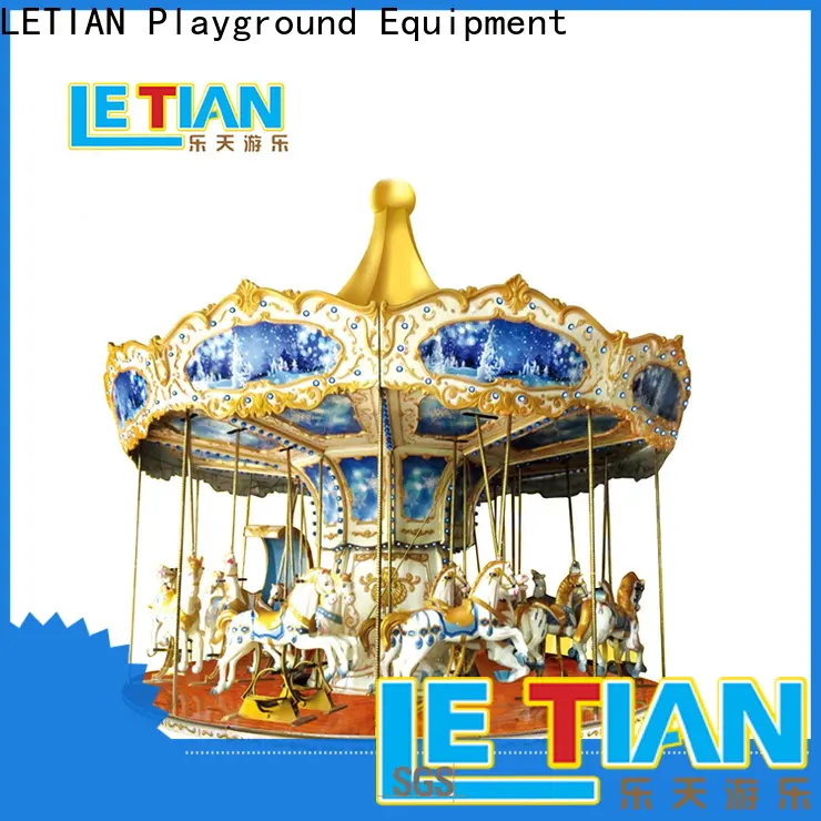 LETIAN deck a children's carousel manufacturers theme park 1