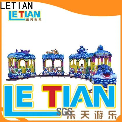 LETIAN spray trackless train company children's palace 1