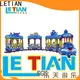 LETIAN spray trackless train company children's palace 1