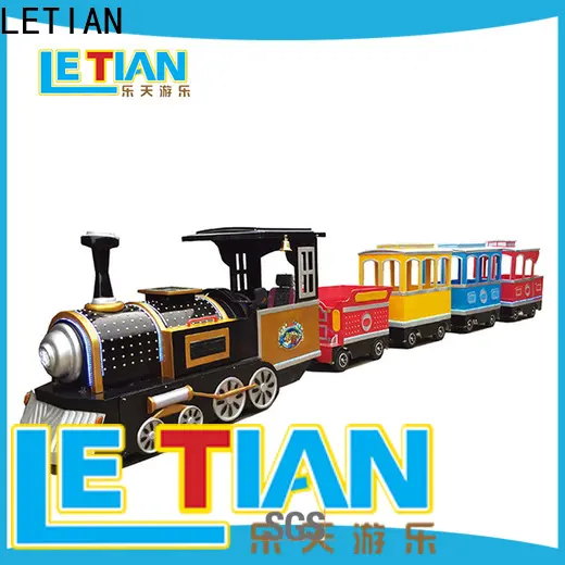LETIAN tourist carnival train ride for business park playground 1