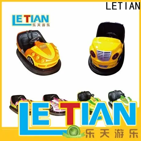 LETIAN kids kids bumper cars with antenna amusement park 1