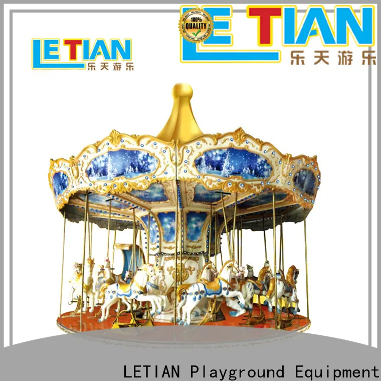 LETIAN New carousel for sale for kids fairground 1