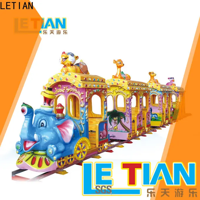 LETIAN Wholesale amusement train rides Supply children's palace 1