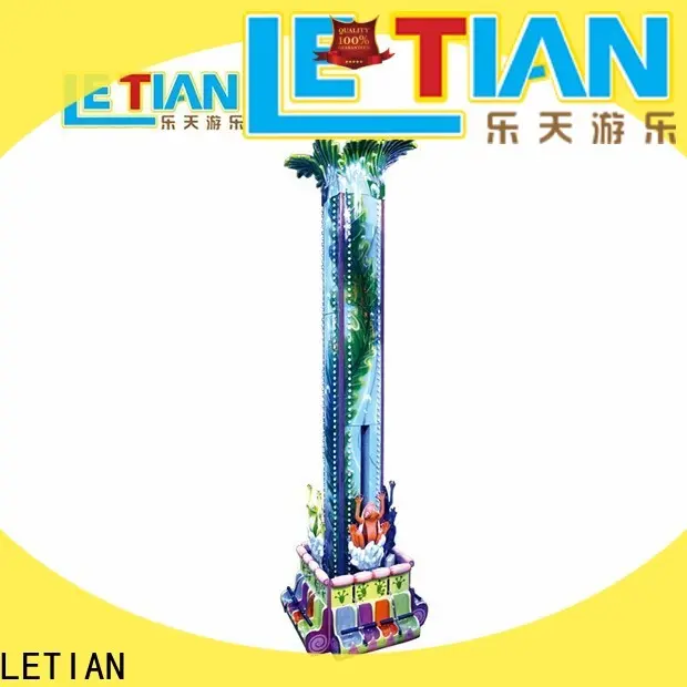 LETIAN good quality sky drop ride company playground 1