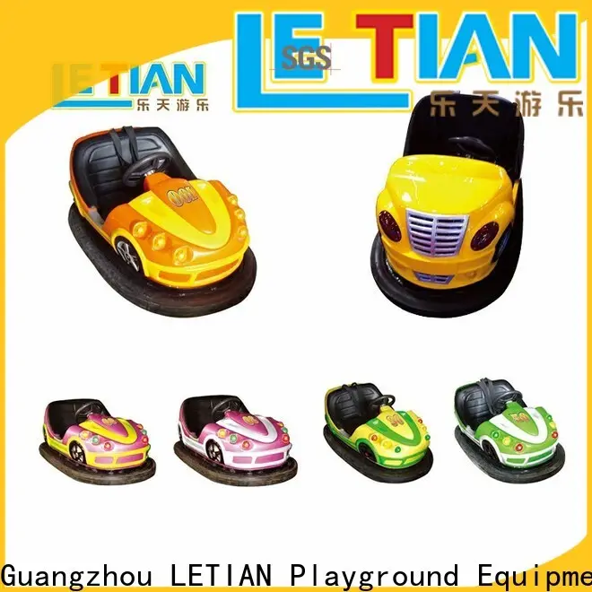 LETIAN New bumper cars ride with antenna entertainment 1