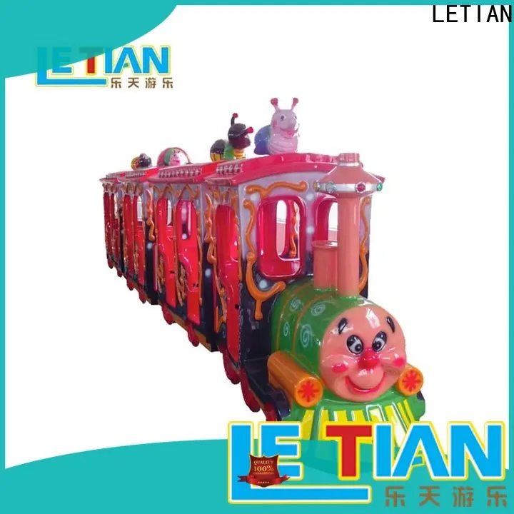 LETIAN lt7076a amusement train rides company children's palace 1