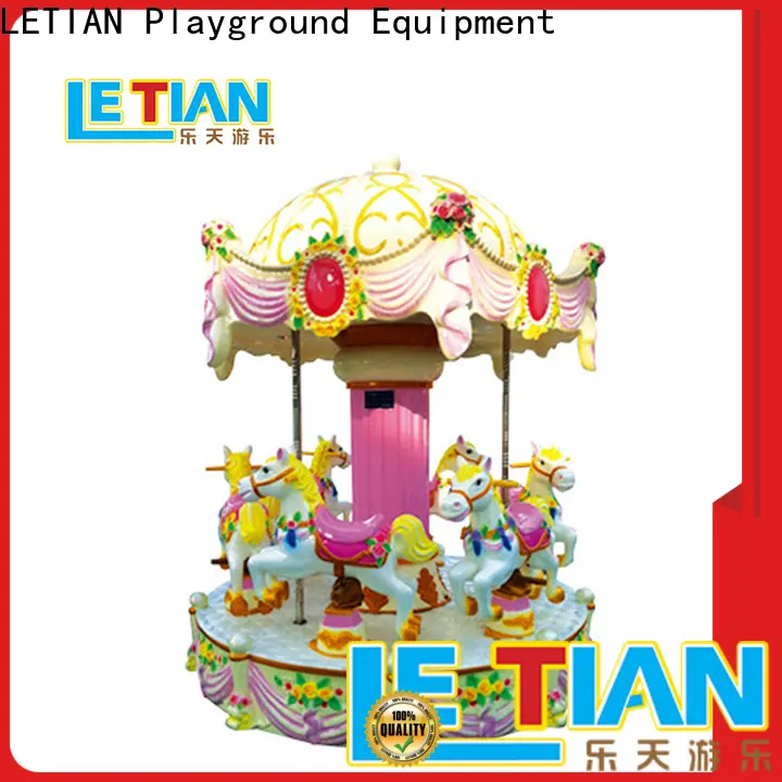 LETIAN Latest a children's carousel manufacturers carnival 1
