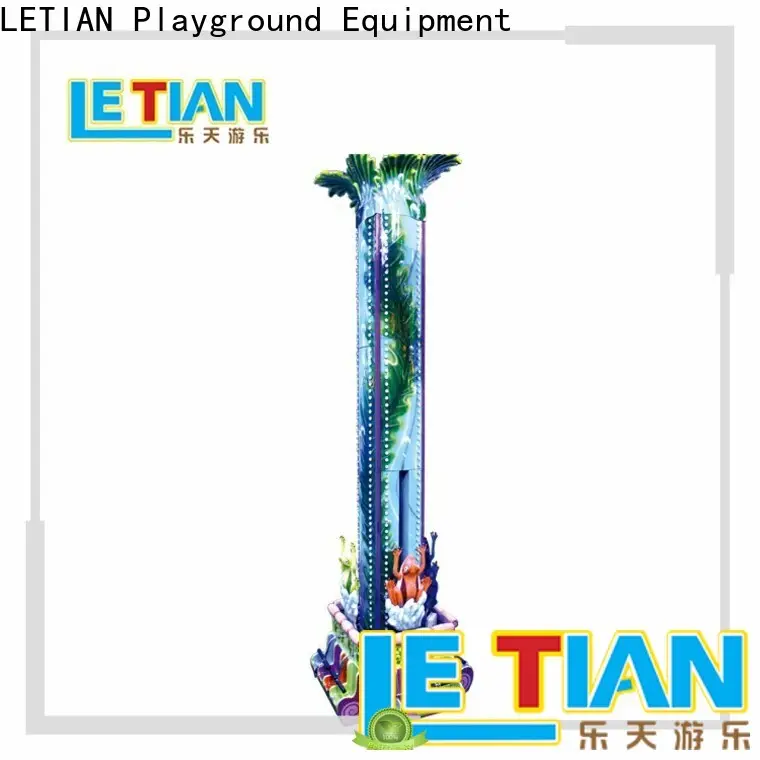 LETIAN equipment sky drop ride for business playground 1