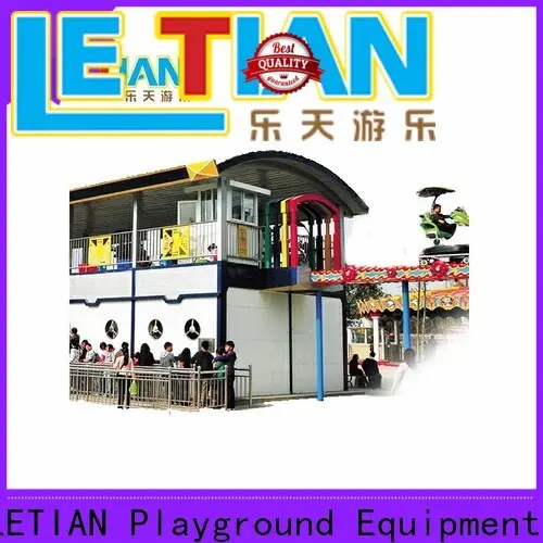 LETIAN Latest roller coaster builder app for children carnival 1