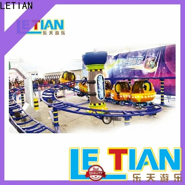 LETIAN Custom on a roller coaster factory playground 1