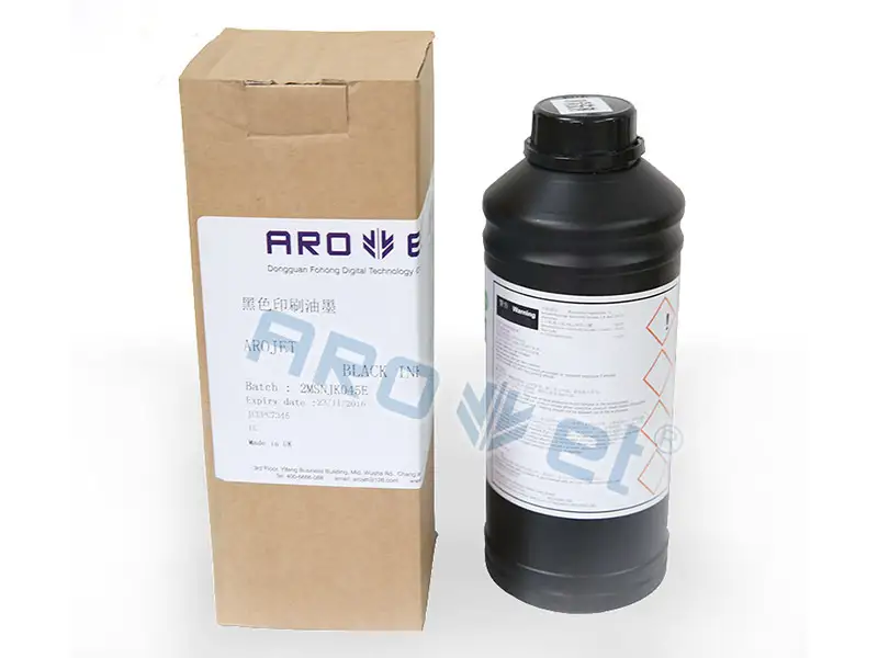 sidejetting multicolored UV inkjet marking machine digital Arojet 8